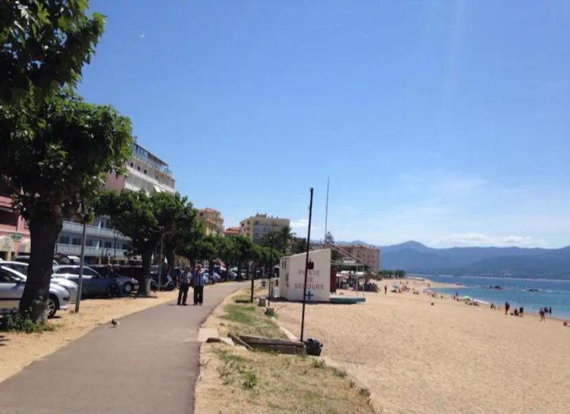 Ajaccio Magnifique T2 37m2 Centre Vue Au Bord De La Neuf 4 Couchages Balcon Parking Prive Ferme Clim Wifi Apartment